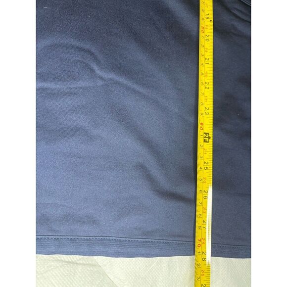 NWT RLX Ralph Lauren Men's Royal Navy Quarter Zip Pullover Golf $168.00 Large - Picture 9 of 9